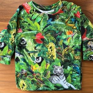 Jungle Print Molo Fairfax Romper 9M (74)